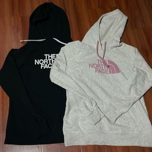 2 The North Face hoodies